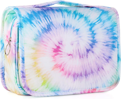 Purple Hanging Toiletry Bag for Girls, Travel Toiletry Bag for Teen Girls Cosmetic Makeup Waterproof Wash Bag Traveling Toiletries, Fluid