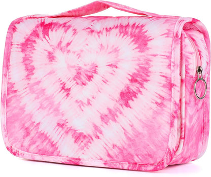 Purple Hanging Toiletry Bag for Girls, Travel Toiletry Bag for Teen Girls Cosmetic Makeup Waterproof Wash Bag Traveling Toiletries, Fluid