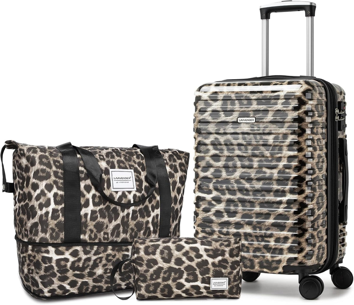Carry on Luggage 22x14x9 Airline Approved, Expandable 20 Inch Hardside Suitcase with Wheels TSA Lock, PC+ABS Lightweight Carry on Suitcases for Women and Men, Lake Green (20/DB/TB)