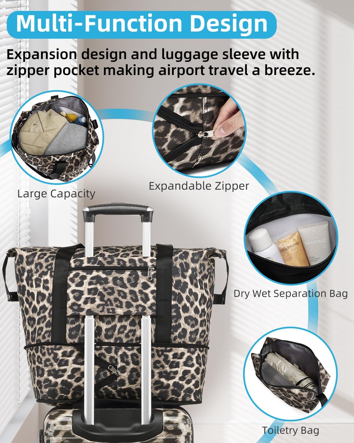 Carry on Luggage 22x14x9 Airline Approved, Expandable 20 Inch Hardside Suitcase with Wheels TSA Lock, PC+ABS Lightweight Carry on Suitcases for Women and Men, Lake Green (20/DB/TB)