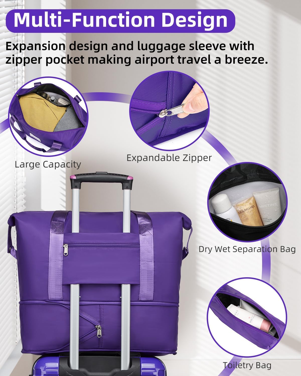 Carry on Luggage 22x14x9 Airline Approved, Expandable 20 Inch Hardside Suitcase with Wheels TSA Lock, PC+ABS Lightweight Carry on Suitcases for Women and Men, Lake Green (20/DB/TB)