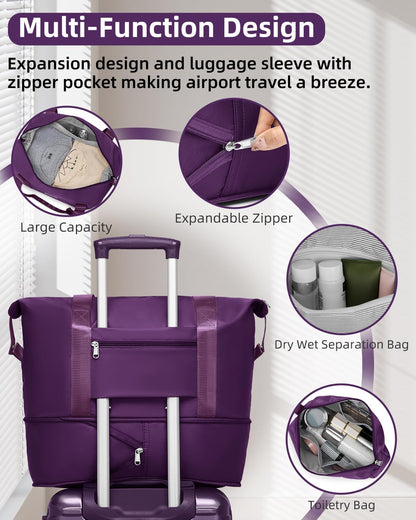 Carry on Luggage 22x14x9 Airline Approved, Expandable 20 Inch Hardside Suitcase with Wheels TSA Lock, PC+ABS Lightweight Carry on Suitcases for Women and Men, Lake Green (20/DB/TB)
