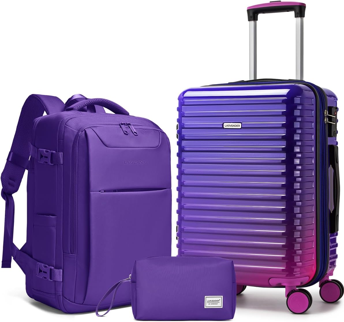Carry on Luggage 22x14x9 Airline Approved, Expandable 20 Inch Hardside Suitcase with Wheels TSA Lock, PC+ABS Lightweight Carry on Suitcases for Women and Men, Lake Green (20/DB/TB)