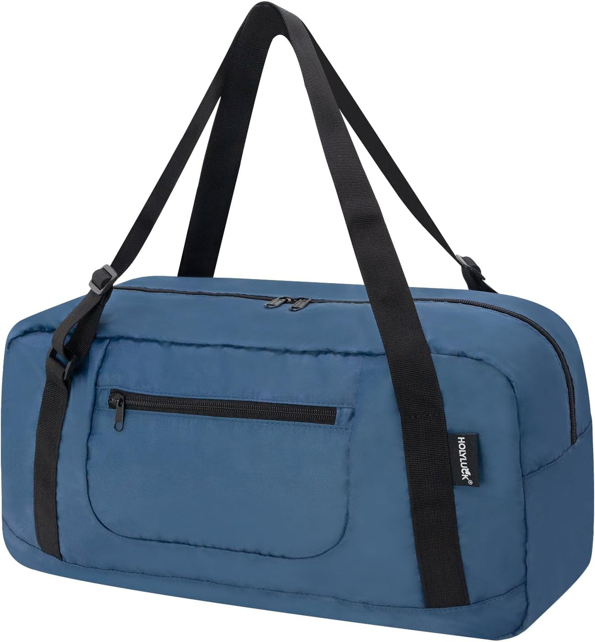 Foldable Travel Duffel Bag For Women & Men Luggage Great for Gym - large navy blue