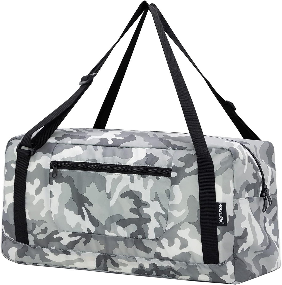 Foldable Travel Duffel Bag For Women & Men Luggage Great for Gym - large navy blue