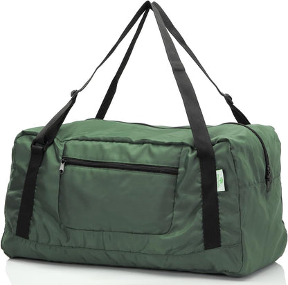 Foldable Travel Duffel Bag For Women & Men Luggage Great for Gym - large navy blue