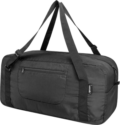Foldable Travel Duffel Bag For Women & Men Luggage Great for Gym - large navy blue