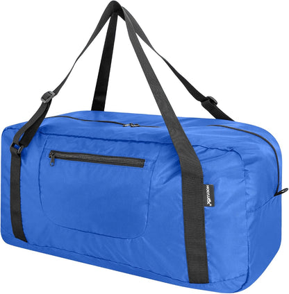 Foldable Travel Duffel Bag For Women & Men Luggage Great for Gym - large navy blue