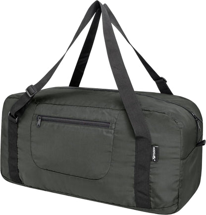 Foldable Travel Duffel Bag For Women & Men Luggage Great for Gym - large navy blue