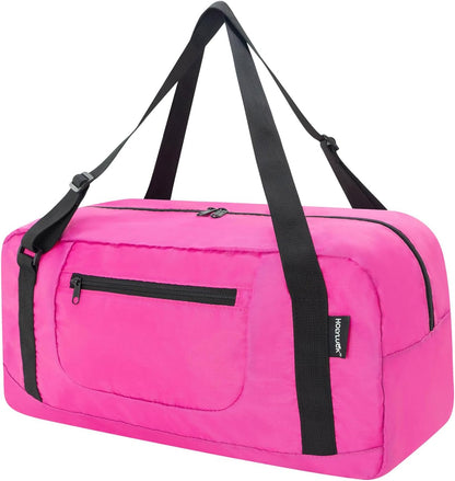 Foldable Travel Duffel Bag For Women & Men Luggage Great for Gym - large navy blue