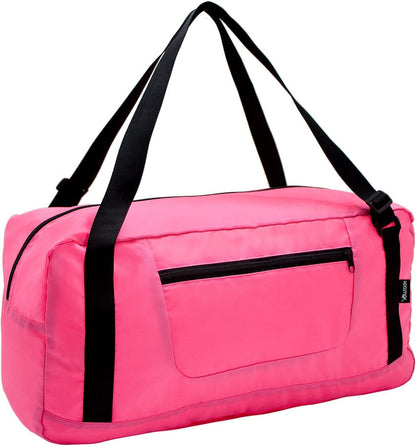 Foldable Travel Duffel Bag For Women & Men Luggage Great for Gym - large navy blue