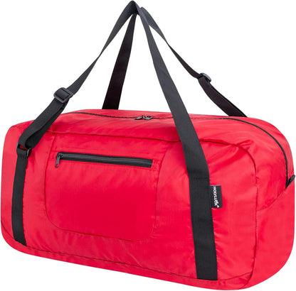 Foldable Travel Duffel Bag For Women & Men Luggage Great for Gym - large navy blue