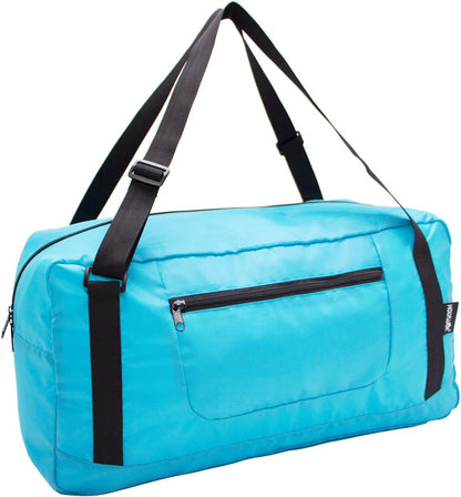 Foldable Travel Duffel Bag For Women & Men Luggage Great for Gym - large navy blue