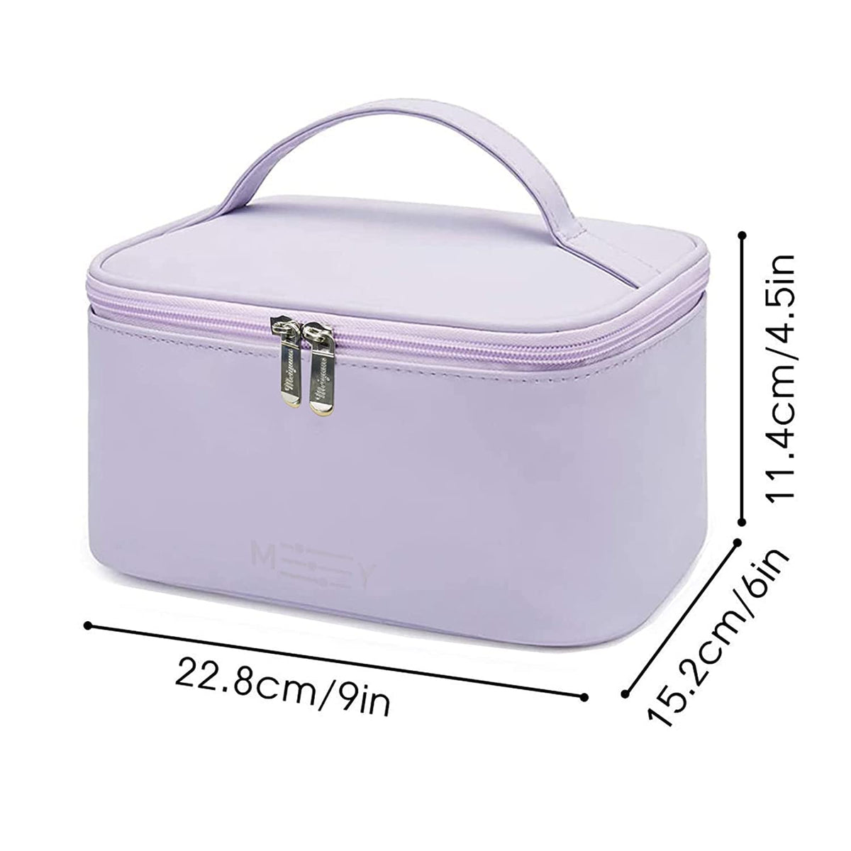 Makeup Bag Large Cosmetic Bags for Women Girls Cute Travel Zipper Pouch Toiletry Organizer for Beauty Essentials Waterproof (Light Pink)