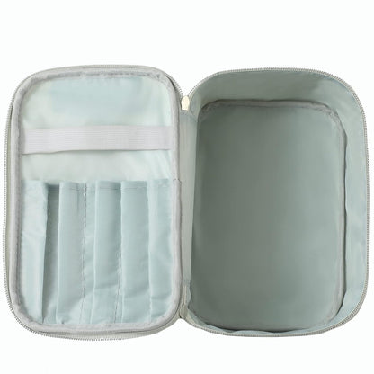 Makeup Bag Large Cosmetic Bags for Women Girls Cute Travel Zipper Pouch Toiletry Organizer for Beauty Essentials Waterproof (Light Pink)