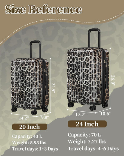 Carry On Luggage, 20 Inch Expandable Hardside Carry On Suitcase With Wheels, Hardshell Spinner Small Luggage with TSA Lock