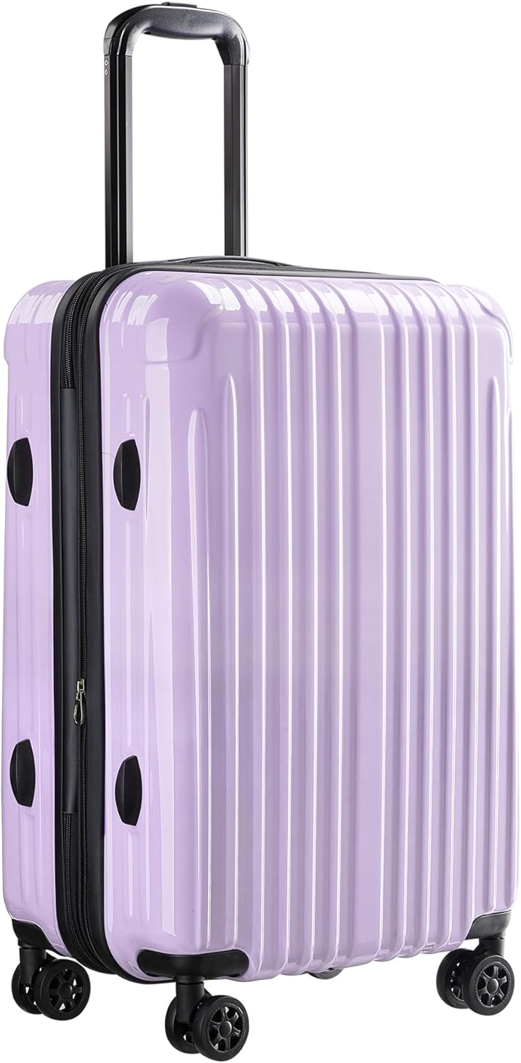 Carry On Luggage, 20 Inch Expandable Hardside Carry On Suitcase With Wheels, Hardshell Spinner Small Luggage with TSA Lock