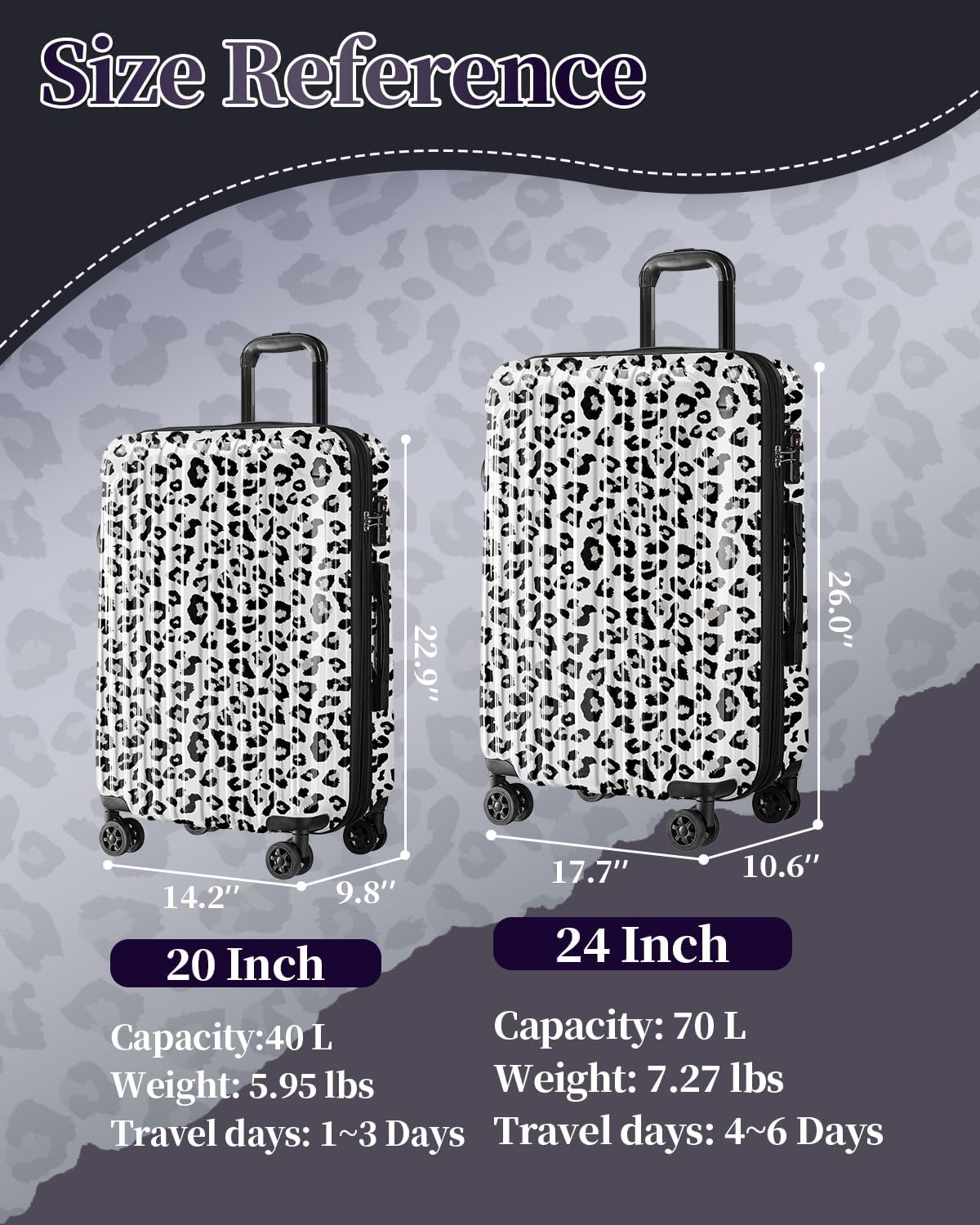 Carry On Luggage, 20 Inch Expandable Hardside Carry On Suitcase With Wheels, Hardshell Spinner Small Luggage with TSA Lock