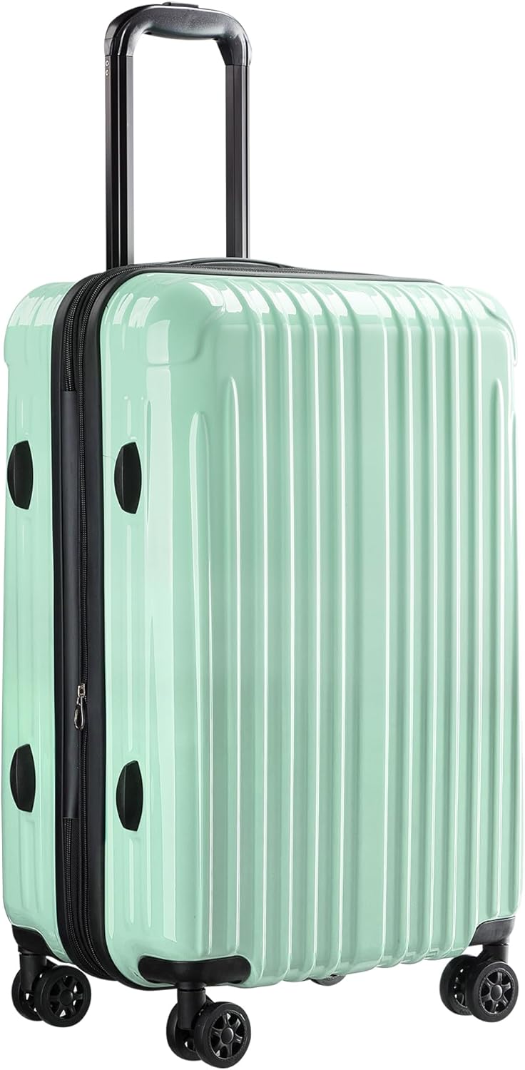 Carry On Luggage, 20 Inch Expandable Hardside Carry On Suitcase With Wheels, Hardshell Spinner Small Luggage with TSA Lock
