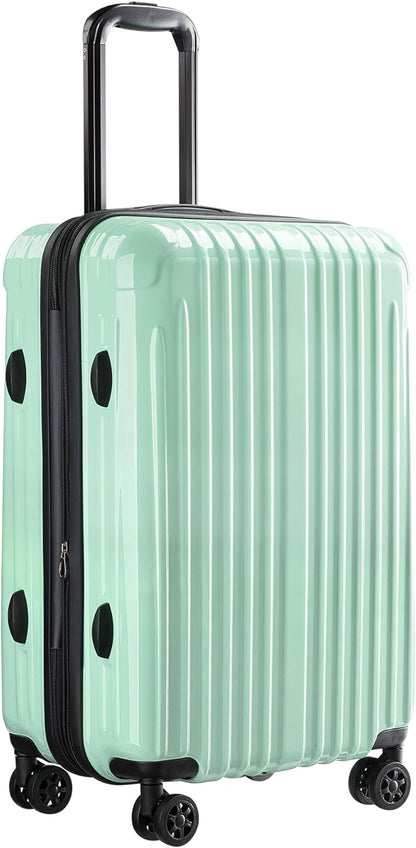 Carry On Luggage, 20 Inch Expandable Hardside Carry On Suitcase With Wheels, Hardshell Spinner Small Luggage with TSA Lock
