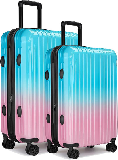 Carry On Luggage, 20 Inch Expandable Hardside Carry On Suitcase With Wheels, Hardshell Spinner Small Luggage with TSA Lock