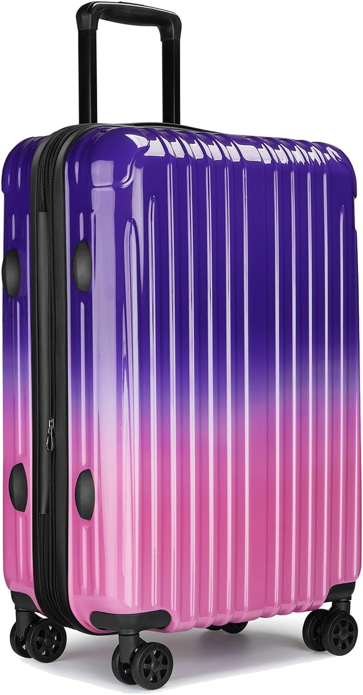 Carry On Luggage, 20 Inch Expandable Hardside Carry On Suitcase With Wheels, Hardshell Spinner Small Luggage with TSA Lock