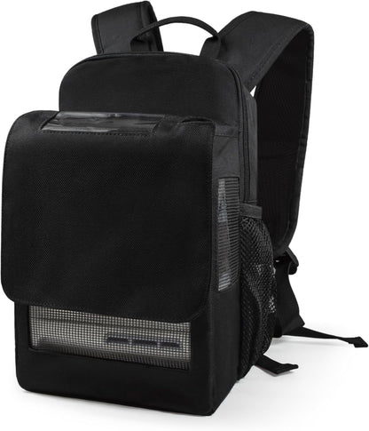 O2TOTES® Inogen One G5 & Rove 6 Backpack - Ultra-Lightweight (<1 lb), Breathable Mesh Pocket, Zippered Bottom & Adjustable Padded Straps