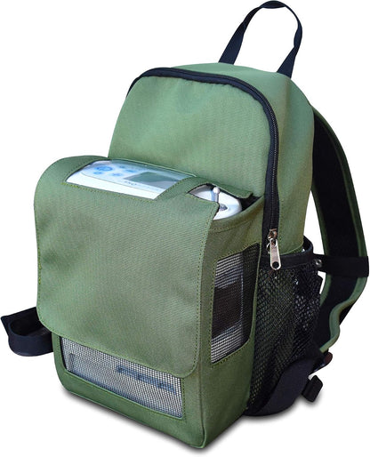 O2TOTES® Inogen One G5 & Rove 6 Backpack - Ultra-Lightweight (<1 lb), Breathable Mesh Pocket, Zippered Bottom & Adjustable Padded Straps