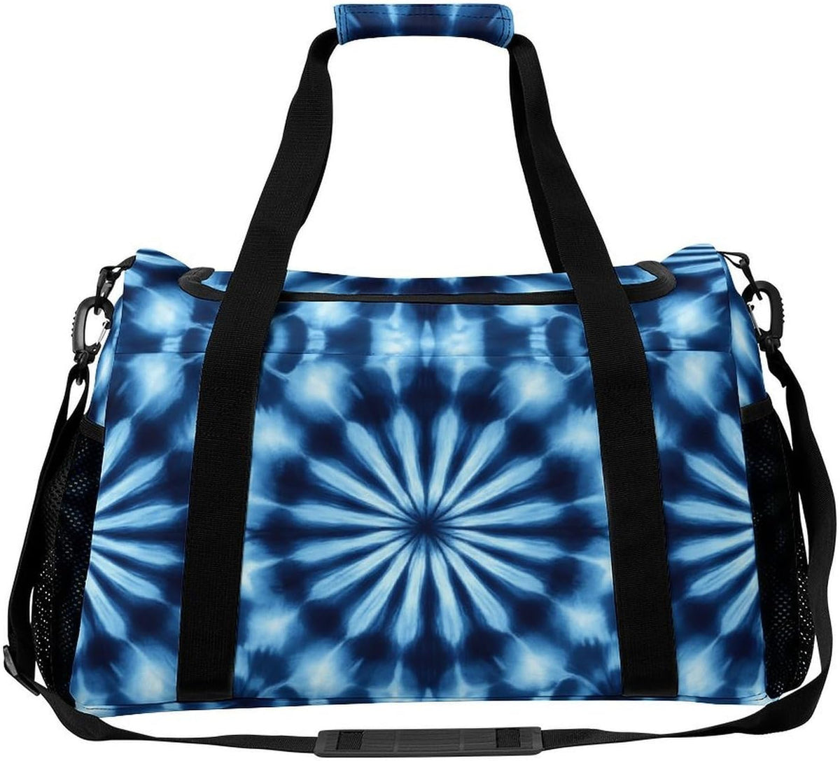 Foldable Weekender Travel Duffel Bag Lightweight Carry On Overnight Tote Bag for Women Sport Yoga