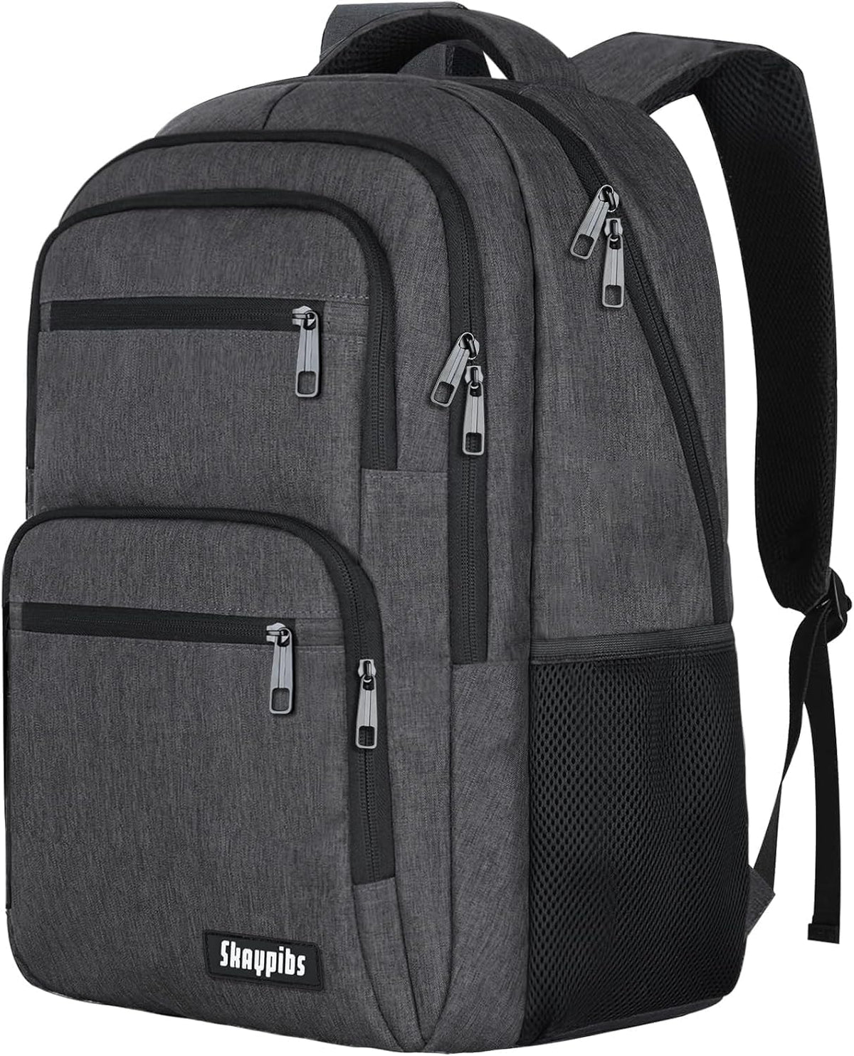 Travel Laptop Backpack, Business Carry on Backpack Flight Approved Backpack, Large Travel Work Backpacks for Men Women with Reinforced Straps, Rucksack Bag, Mochila de viaje, Grey