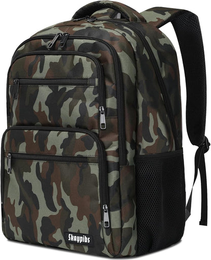 Travel Laptop Backpack, Business Carry on Backpack Flight Approved Backpack, Large Travel Work Backpacks for Men Women with Reinforced Straps, Rucksack Bag, Mochila de viaje, Grey