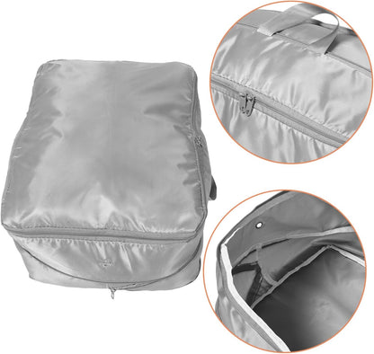 Packing Cube Compression Organizer Bags for Travel Space Saving Storage for Clothes Blankets and Accessories Design for Moving and Closet Organization