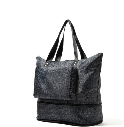 Carryall Expandable Lightweight Travel Tote 22" Packable Folding Compact Nylon Washable Weekender w/Luggage Sleeve