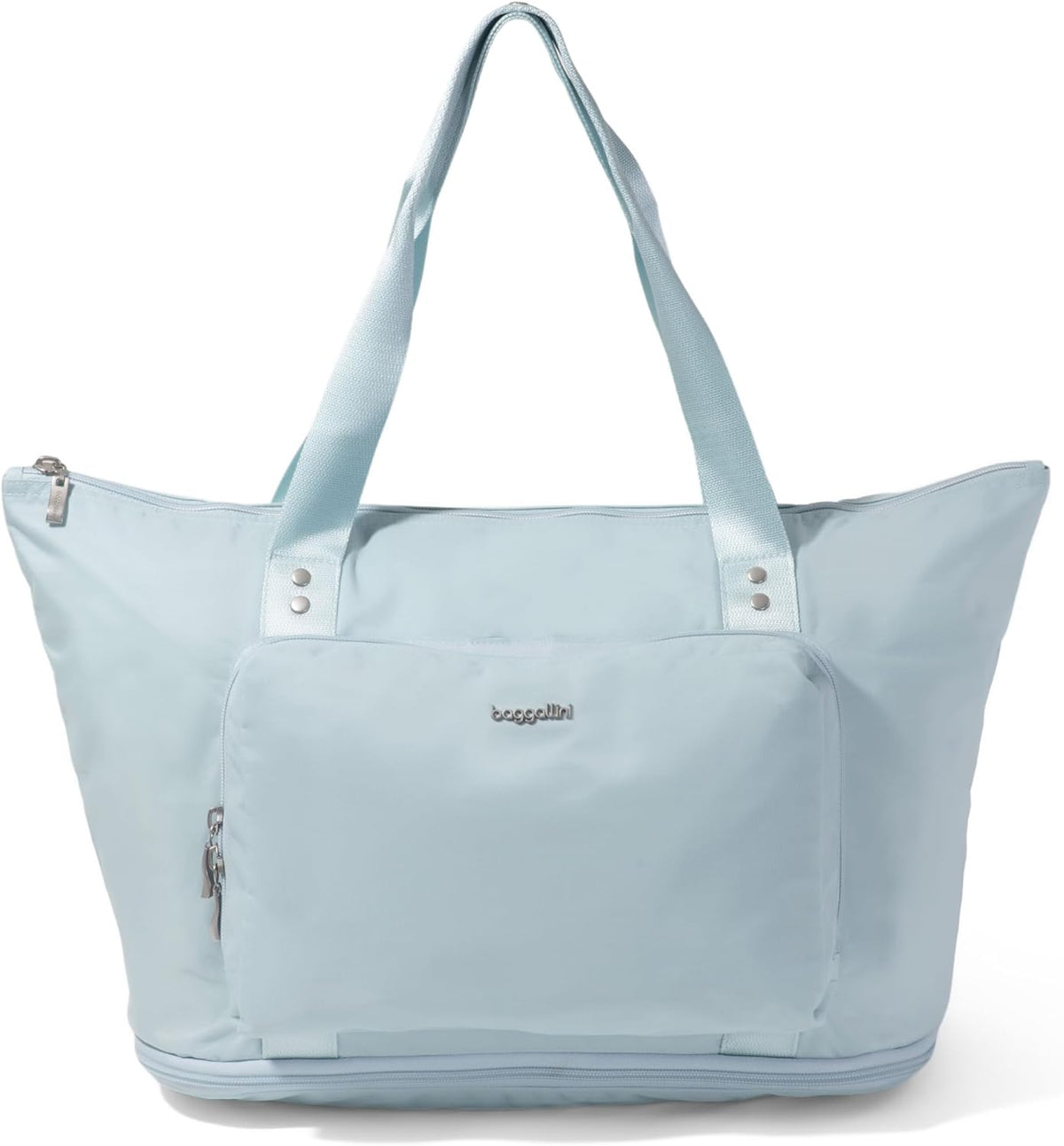 Carryall Expandable Lightweight Travel Tote 22" Packable Folding Compact Nylon Washable Weekender w/Luggage Sleeve