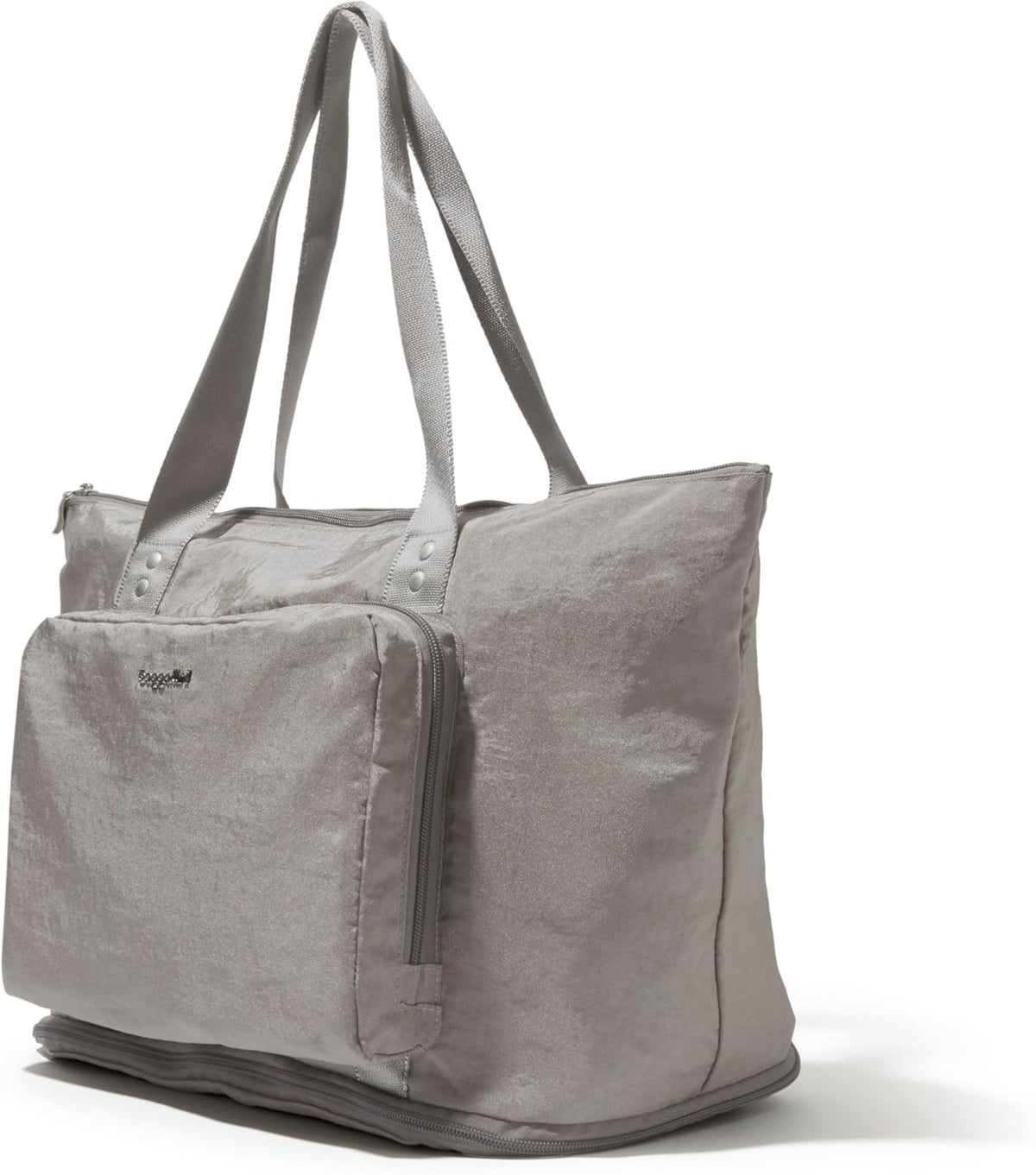 Carryall Expandable Lightweight Travel Tote 22" Packable Folding Compact Nylon Washable Weekender w/Luggage Sleeve
