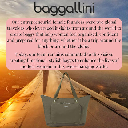 Carryall Expandable Lightweight Travel Tote 22" Packable Folding Compact Nylon Washable Weekender w/Luggage Sleeve