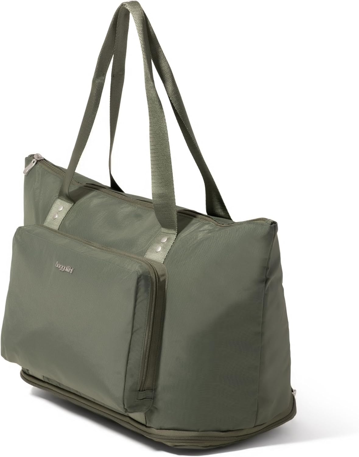 Carryall Expandable Lightweight Travel Tote 22" Packable Folding Compact Nylon Washable Weekender w/Luggage Sleeve