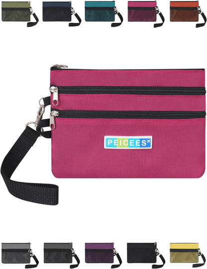 World Travel Essentials Currency and Passport Organizers Cash Cards Tickets Holder RFID Blocking Wallet, Lake Blue