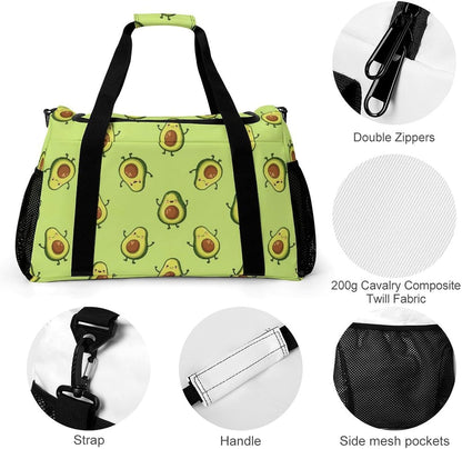 Duffel Bag for Weekend Travel and Gym Sports Overnight Spacious Design Adjustable Strap