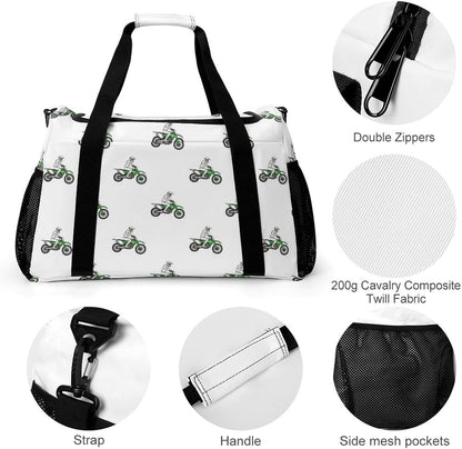 Duffel Bag for Weekend Travel and Gym Sports Overnight Spacious Design Adjustable Strap