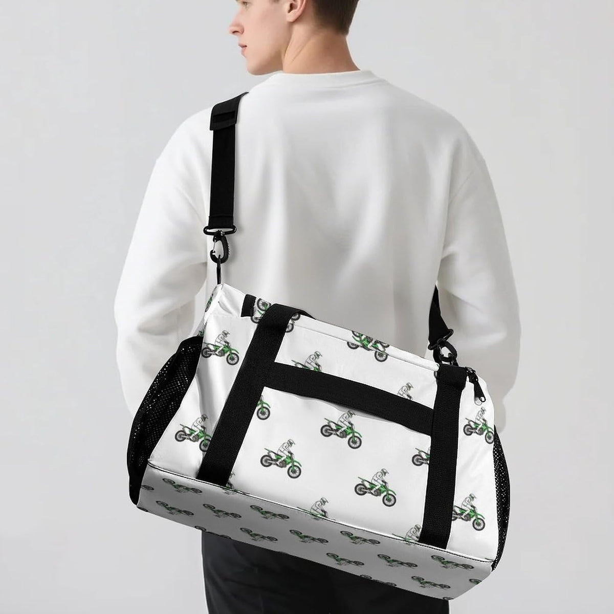Duffel Bag for Weekend Travel and Gym Sports Overnight Spacious Design Adjustable Strap
