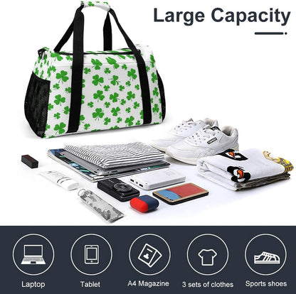 Duffel Bag for Weekend Travel and Gym Sports Overnight Spacious Design Adjustable Strap