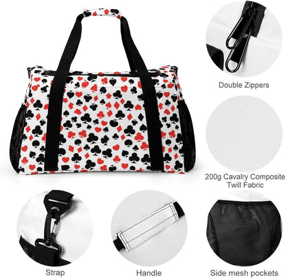 Duffel Bag for Weekend Travel and Gym Sports Overnight Spacious Design Adjustable Strap