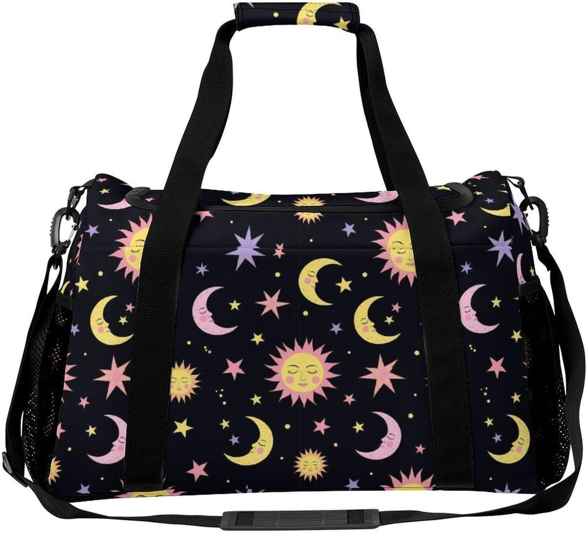 Duffel Bag for Weekend Travel and Gym Sports Overnight Spacious Design Adjustable Strap