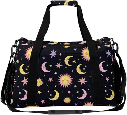 Duffel Bag for Weekend Travel and Gym Sports Overnight Spacious Design Adjustable Strap