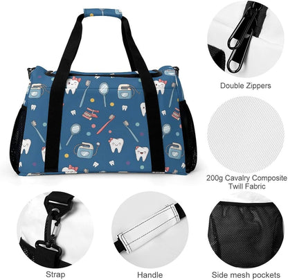 Duffel Bag for Weekend Travel and Gym Sports Overnight Spacious Design Adjustable Strap