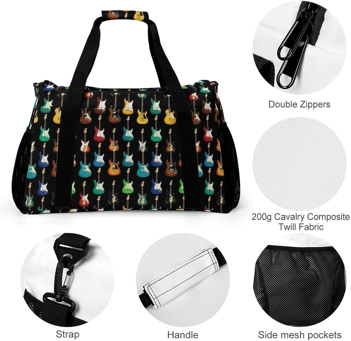 Packable Lightweight Travel Duffel Tote Bag Carry On Overnight Weekender Bag for Women Luggage