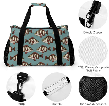 Packable Lightweight Travel Duffel Tote Bag Carry On Overnight Weekender Bag for Women Luggage