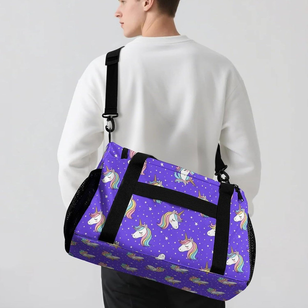 Packable Lightweight Travel Duffel Tote Bag Carry On Overnight Weekender Bag for Women Luggage