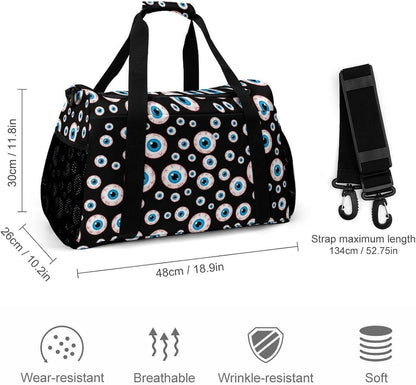 Packable Lightweight Travel Duffel Tote Bag Carry On Overnight Weekender Bag for Women Luggage